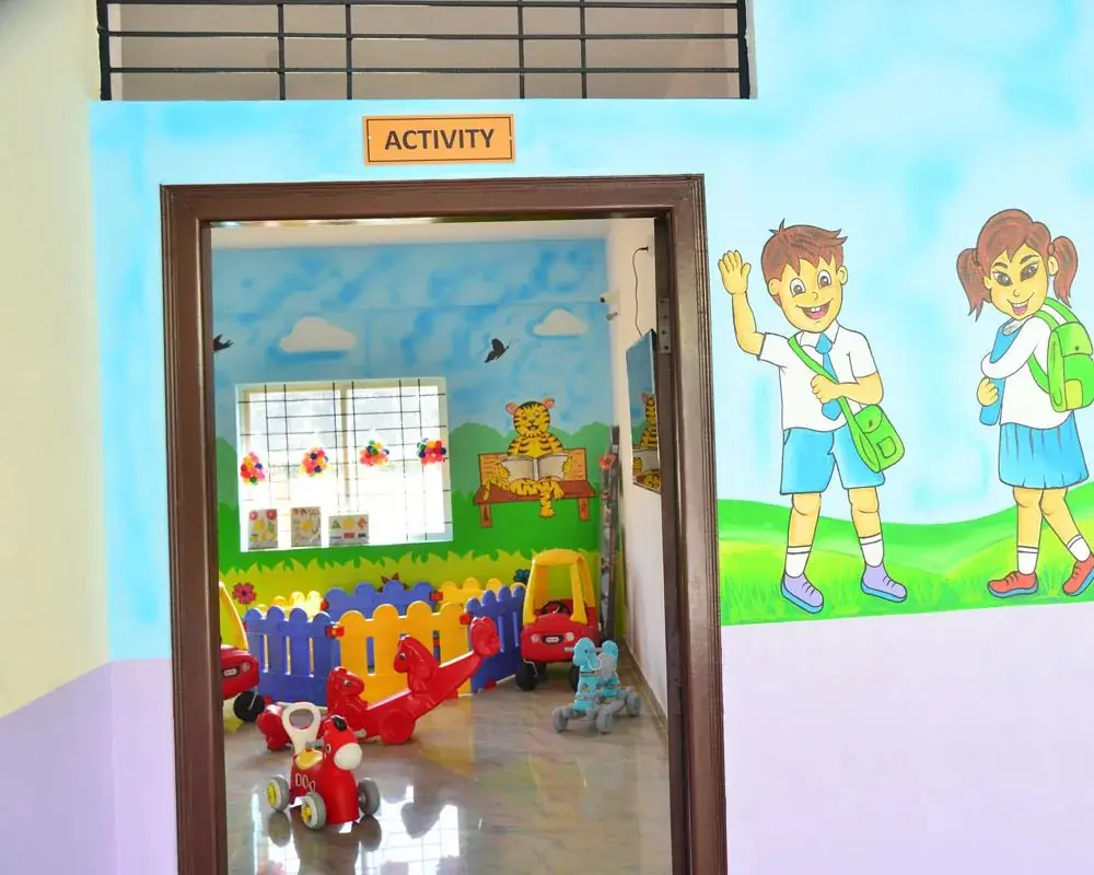 Play Group classroom at CMR International School