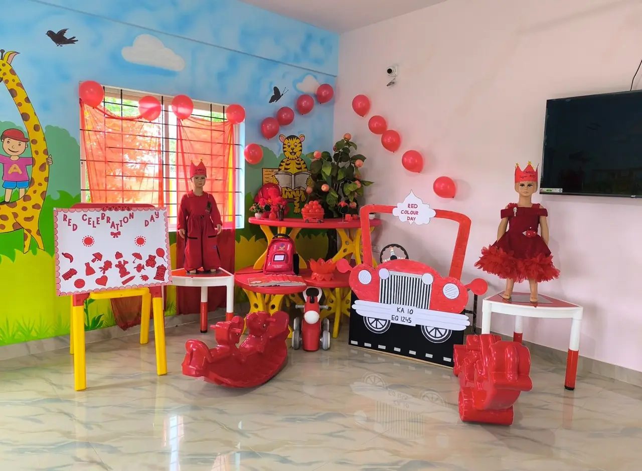 A classroom at CMR International School