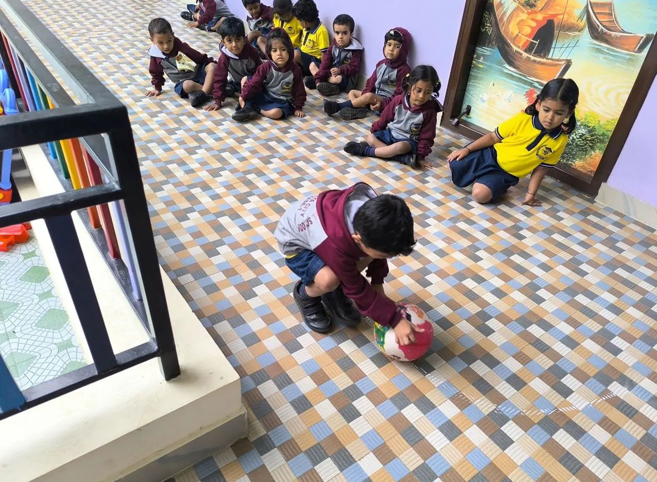 Sports activity at CMR International School