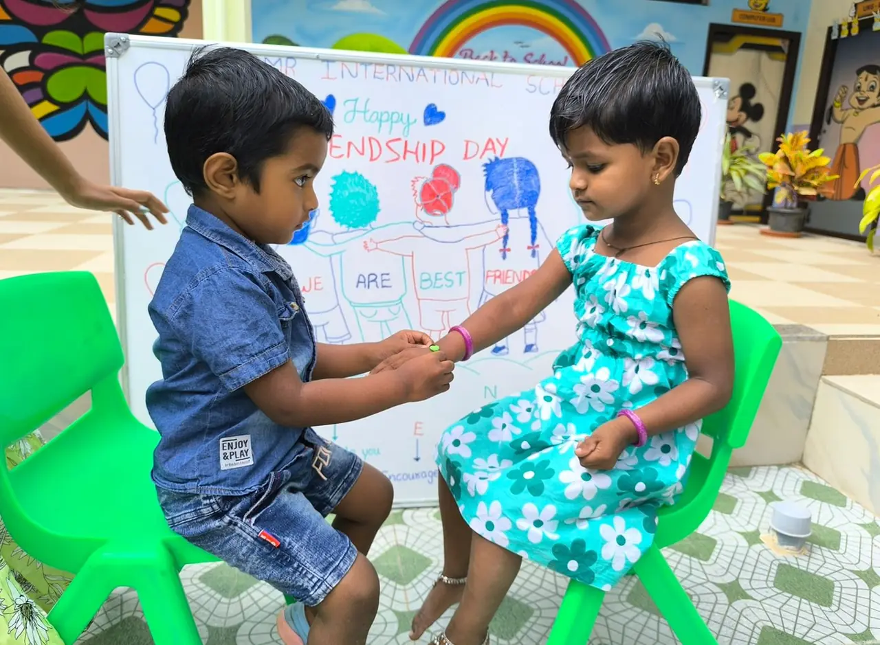 Children at CMR International School